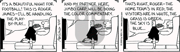 The Born Loser on Thursday September 25, 2008 Comic Strip