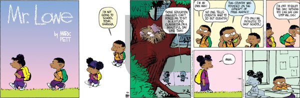 Mr. Lowe on Tuesday September 10, 2024 Comic Strip