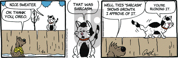 Lola on Tuesday January 22, 2019 Comic Strip