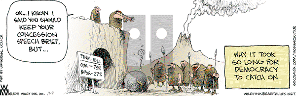 Non Sequitur - Wednesday November 9, 2016 Comic Strip
