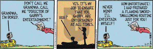 Grand Avenue - Wednesday June 17, 2015 Comic Strip