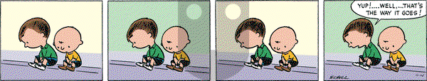 Peanuts Begins - Tuesday November 14, 1950 Comic Strip