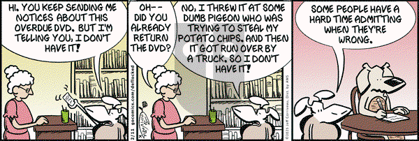 DeFlocked on Tuesday February 11, 2025 Comic Strip