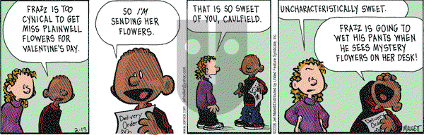 Frazz on Wednesday February 13, 2008 Comic Strip