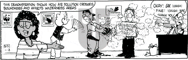 Luann on Friday November 18, 1994 Comic Strip