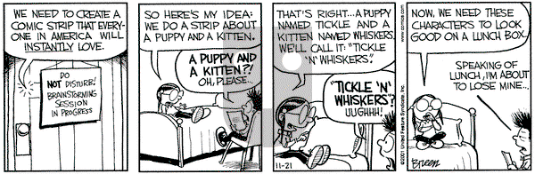 Grand Avenue - Wednesday November 21, 2001 Comic Strip