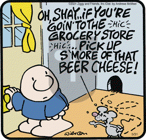 Ziggy on Monday May 31, 2021 Comic Strip