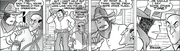Alley Oop on Wednesday November 21, 2007 Comic Strip