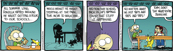 The Buckets on Wednesday August 31, 2016 Comic Strip