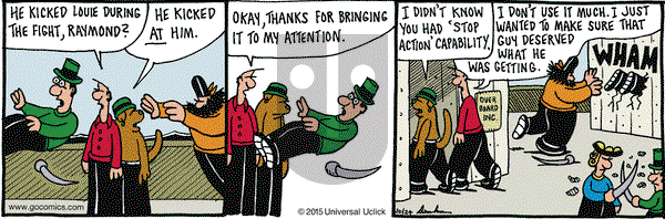 Overboard on Saturday October 24, 2015 Comic Strip