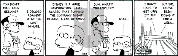 FoxTrot - Saturday March 27, 2004 Comic Strip