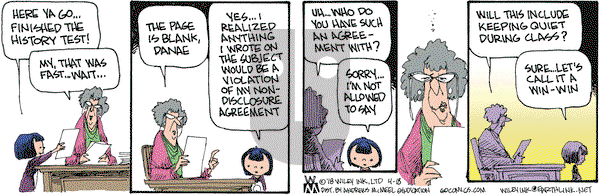 Non Sequitur on Wednesday April 18, 2018 Comic Strip