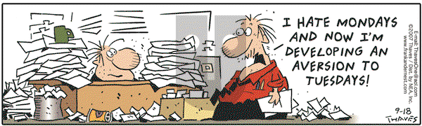 Frank and Ernest on Tuesday September 18, 2007 Comic Strip