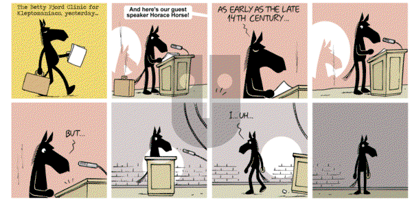 Dark Side of the Horse on Friday January 18, 2013 Comic Strip