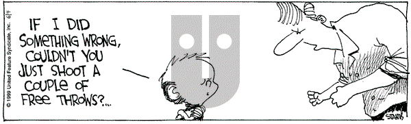 The Buckets on Friday June 4, 1999 Comic Strip