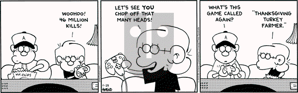 FoxTrot - Monday November 24, 2003 Comic Strip