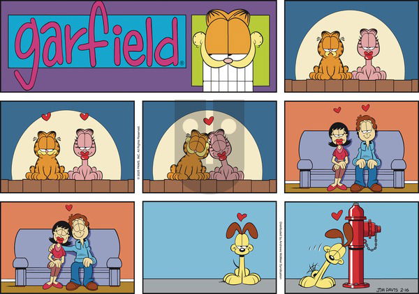 Garfield - Sunday February 16, 2025 Comic Strip
