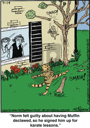 Close to Home on Saturday September 14, 2013 Comic Strip