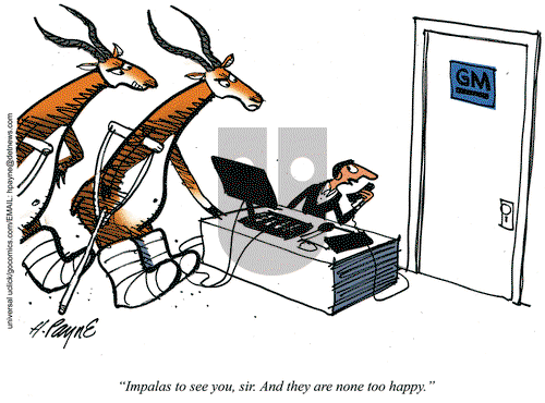 Henry Payne - Sunday July 10, 2011 Comic Strip