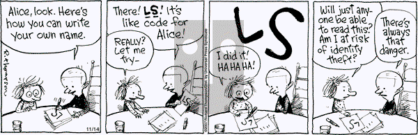 Cul de Sac on Wednesday November 14, 2007 Comic Strip