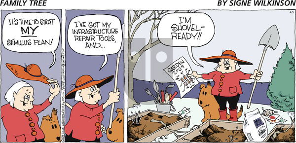 Family Tree on Sunday April 6, 2025 Comic Strip
