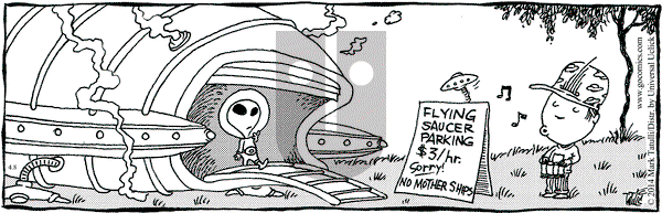 Lio on Tuesday April 8, 2014 Comic Strip
