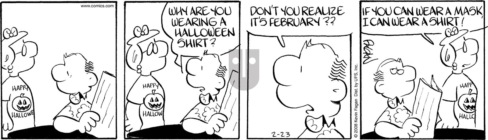 Drabble - Saturday February 23, 2008 Comic Strip