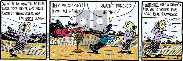 Overboard on Tuesday August 7, 2001 Comic Strip