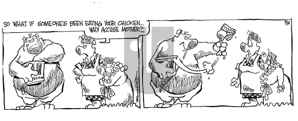 The Grizzwells - Monday March 14, 1994 Comic Strip