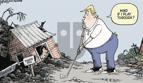 Robert Ariail on Monday October 2, 2017 Comic Strip