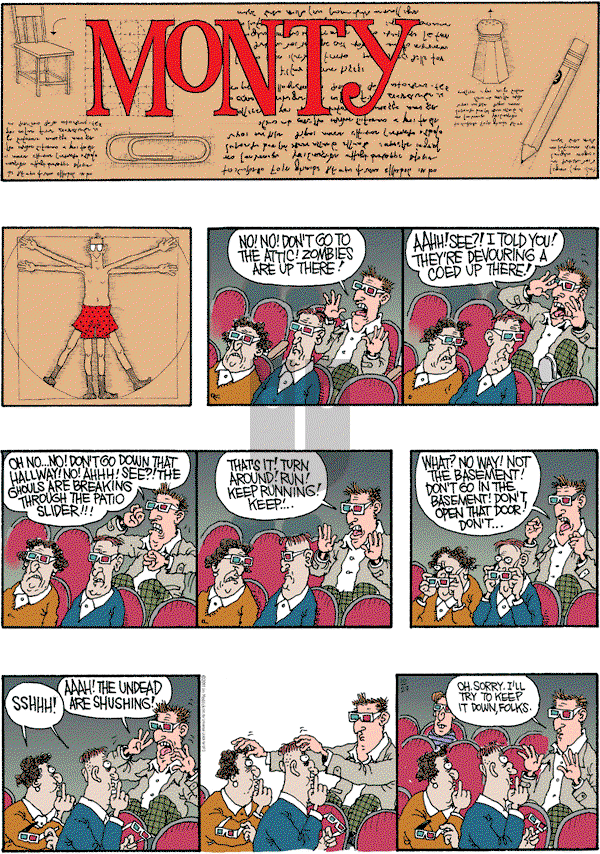 Monty on Sunday October 23, 2011 Comic Strip