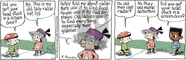 Cul de Sac on Tuesday April 12, 2011 Comic Strip