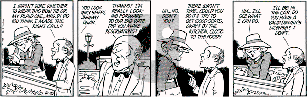 Doonesbury on Tuesday October 20, 1987 Comic Strip
