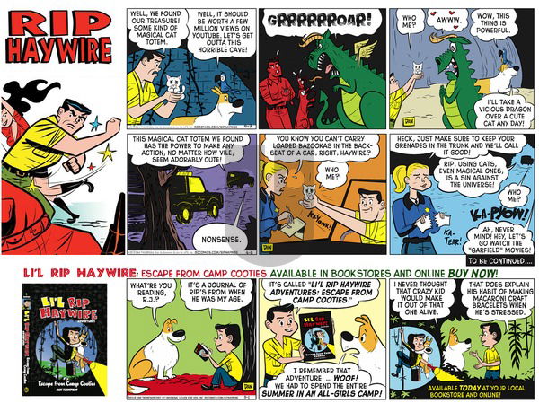 Rip Haywire on Sunday January 15, 2017 Comic Strip