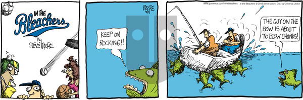 In the Bleachers on Sunday July 5, 2015 Comic Strip