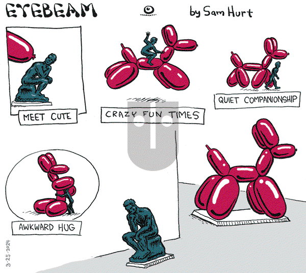 Eyebeam on Monday March 25, 2024 Comic Strip