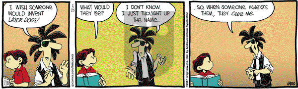 The Buckets on Monday January 23, 2017 Comic Strip