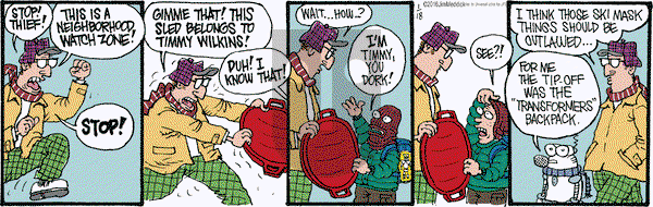 Monty on Monday January 18, 2016 Comic Strip