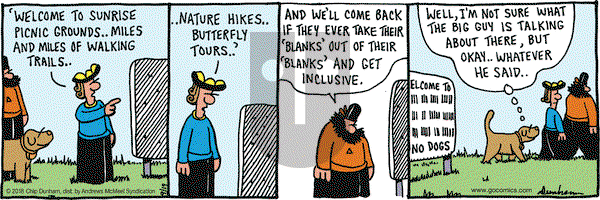 Overboard on Wednesday September 19, 2018 Comic Strip