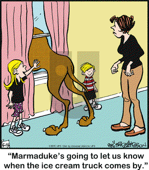 Marmaduke on Wednesday May 13, 2015 Comic Strip