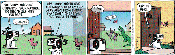 Pooch Cafe on Saturday September 30, 2017 Comic Strip