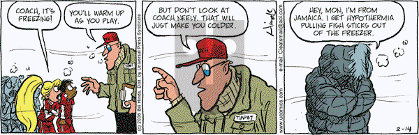 Cleats on Tuesday February 14, 2006 Comic Strip