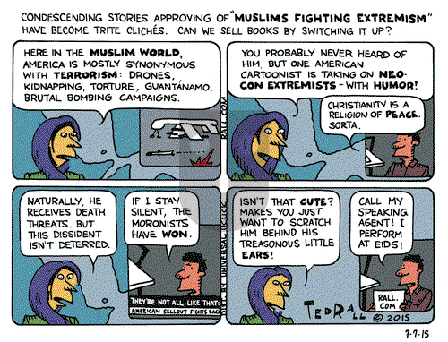 Ted Rall on Tuesday July 7, 2015 Comic Strip