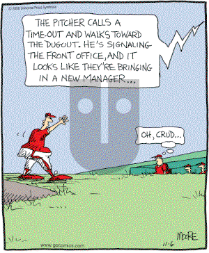 In the Bleachers - Monday November 6, 2006 Comic Strip