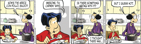 Baldo on Wednesday January 31, 2007 Comic Strip