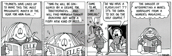 Cathy Classics on Saturday October 3, 1992 Comic Strip