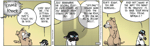 Get Fuzzy on Tuesday August 26, 2014 Comic Strip