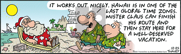 Frank and Ernest on Friday December 25, 2020 Comic Strip
