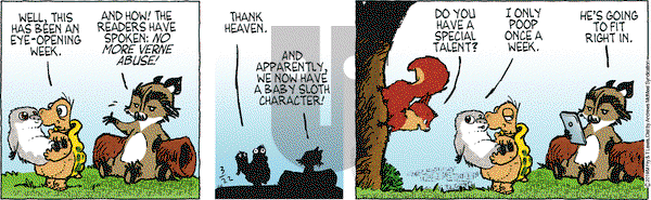 Over the Hedge on Friday March 22, 2019 Comic Strip