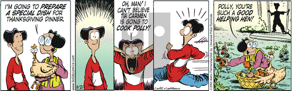 Baldo on Tuesday November 21, 2000 Comic Strip
